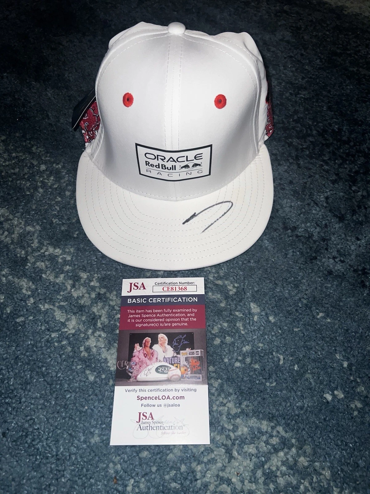 Yuki Tsunoda Signed Official Red Bull Racing 2025 Japan GP Hat #22 JSA Auth