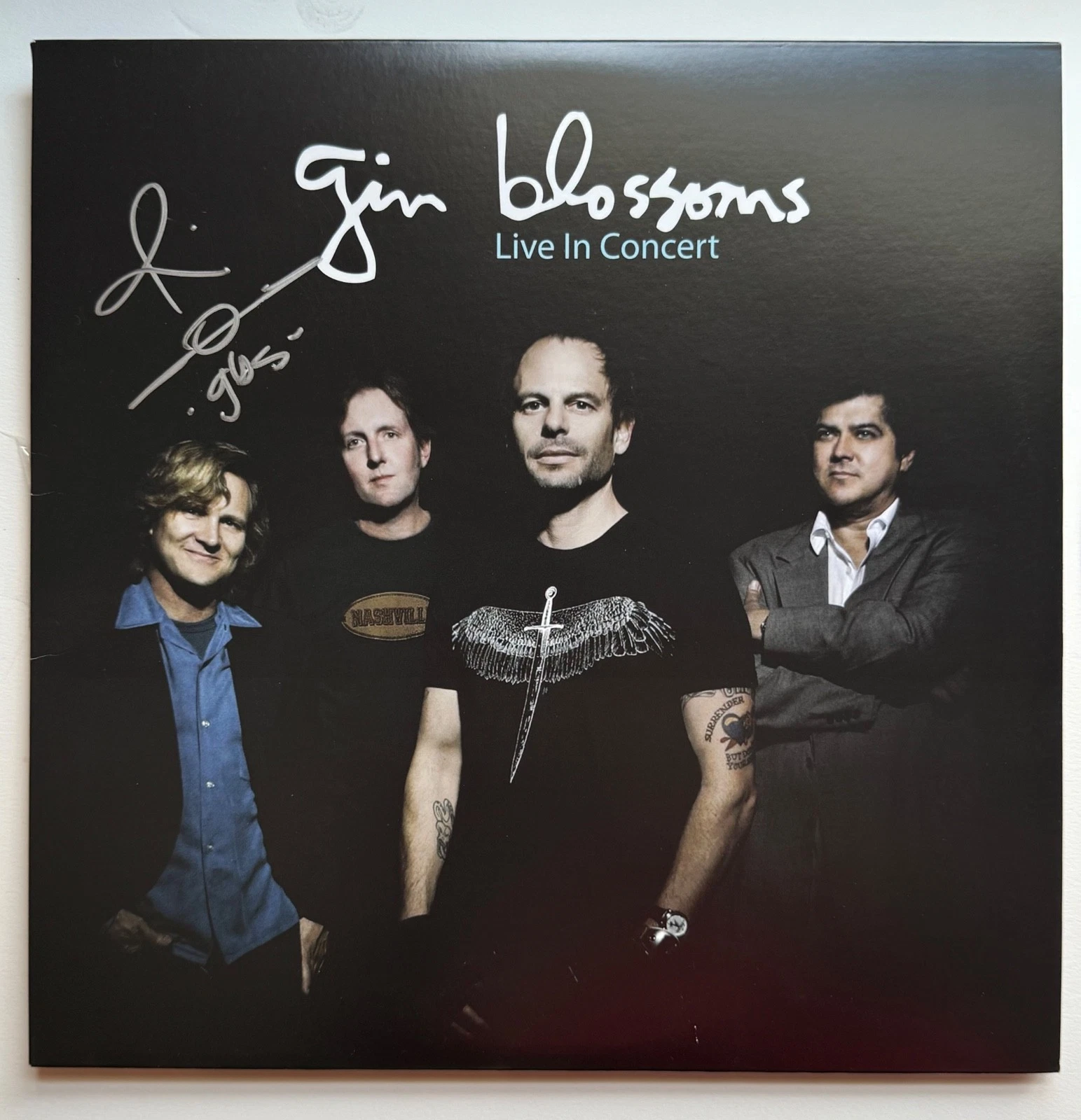 Robin Wilson SIGNED Gin Blossoms Live In Concert Vinyl LP Beckett Exact PROOF