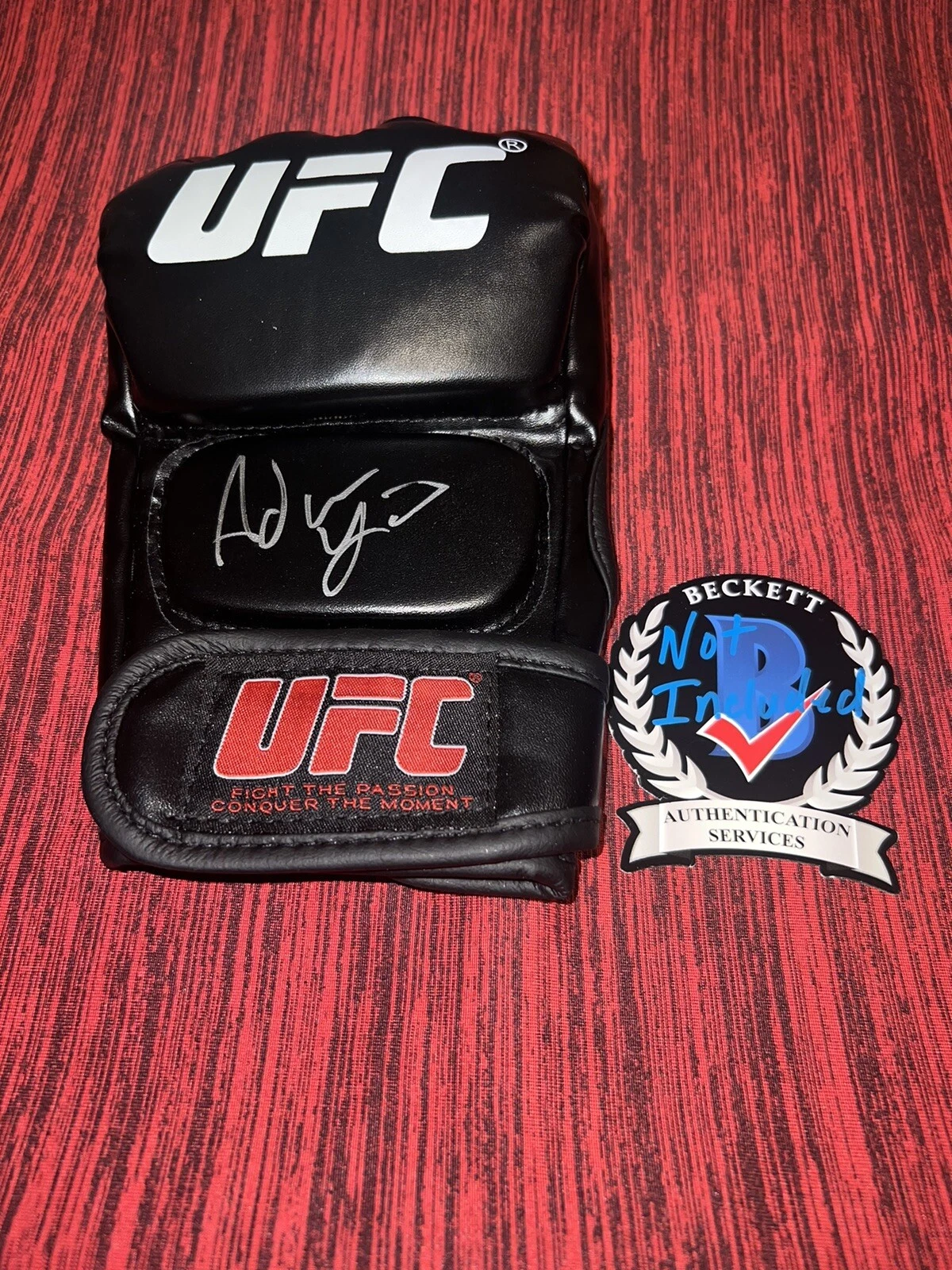 Adrian Yanez Signed UFC Glove UFC Superstar contender Beckett