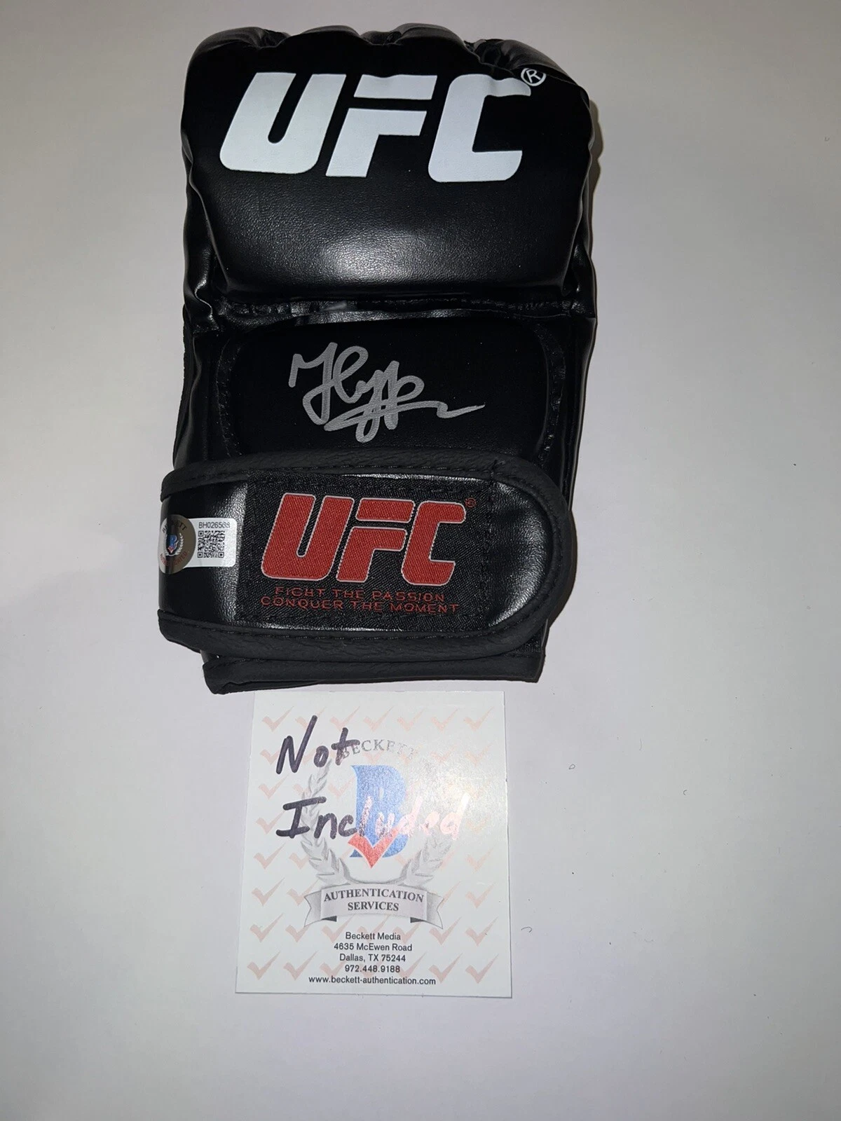 Said Nurmagomedov Signed UFC Glove Flyweight Dagestan Russia Beckett