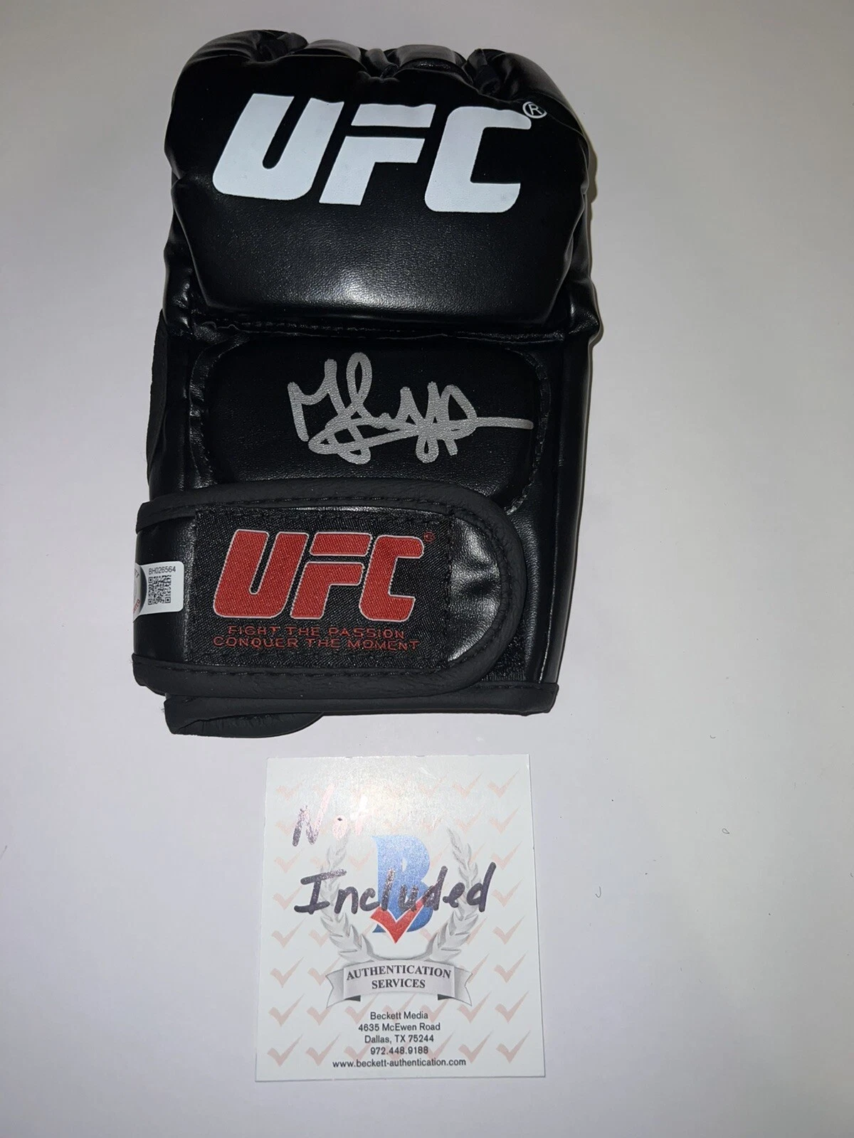 Said Nurmagomedov Signed UFC Glove Flyweight Dagestan Russia Beckett #10