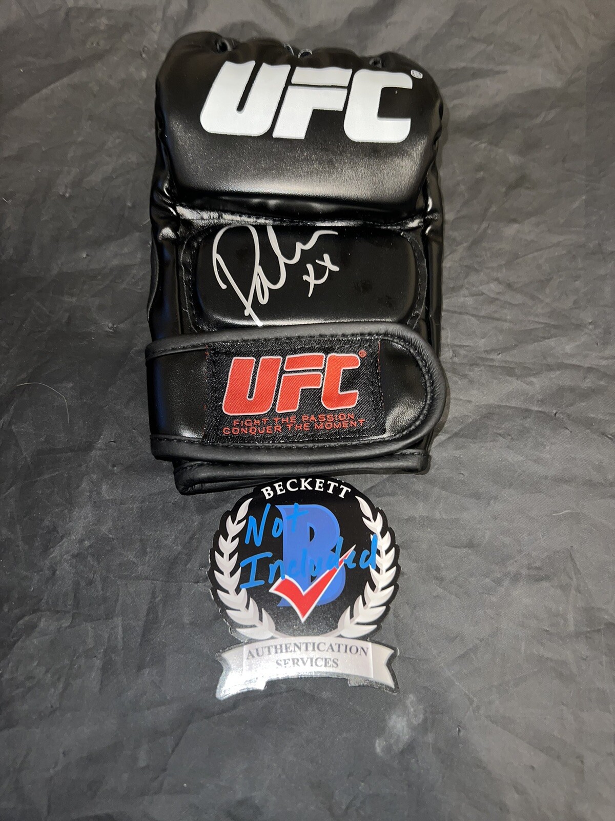 Brittney Palmer Signed UFC Boxing Glove UFC Ring Girl Beautiful Beckett #5