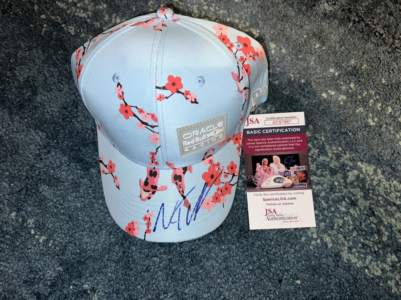 Max Verstappen Signed Official Japanese GP 2023 Hat 3x Champ JSA Auth #2