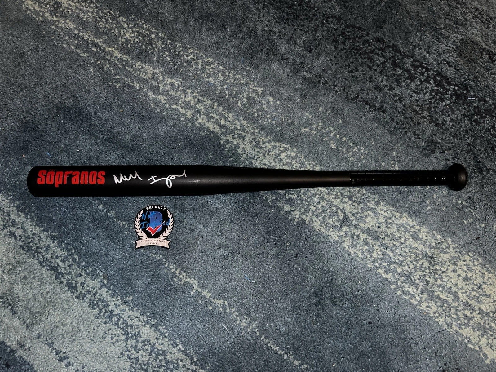 Michael Imperioli Signed Full Size 28” Bat Sopranos Christopher M Beckett #6