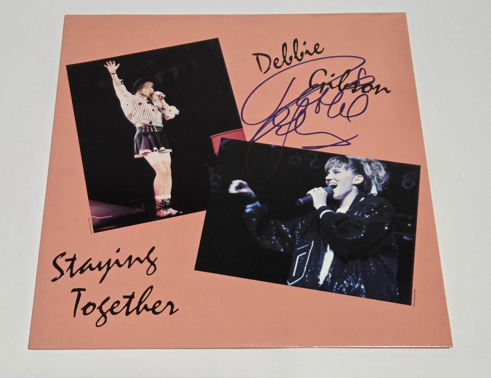 DEBBIE GIBSON signed autographed 