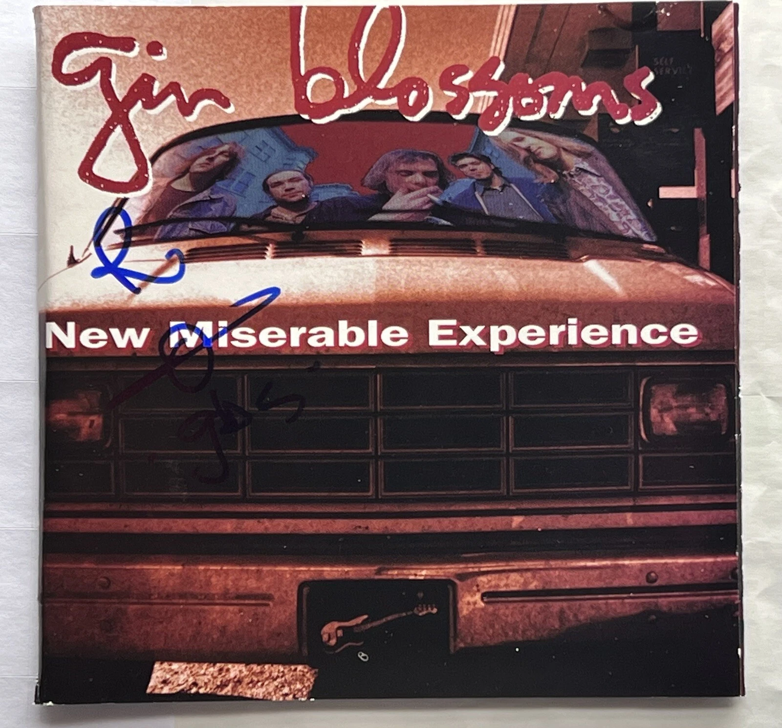 ROBIN WILSON SIGNED AUTOGRAPH GIN BLOSSOMS NEW MISERABLE EXPERIENCE CD COVER COA COLLECTIBLE MEMORABILIA