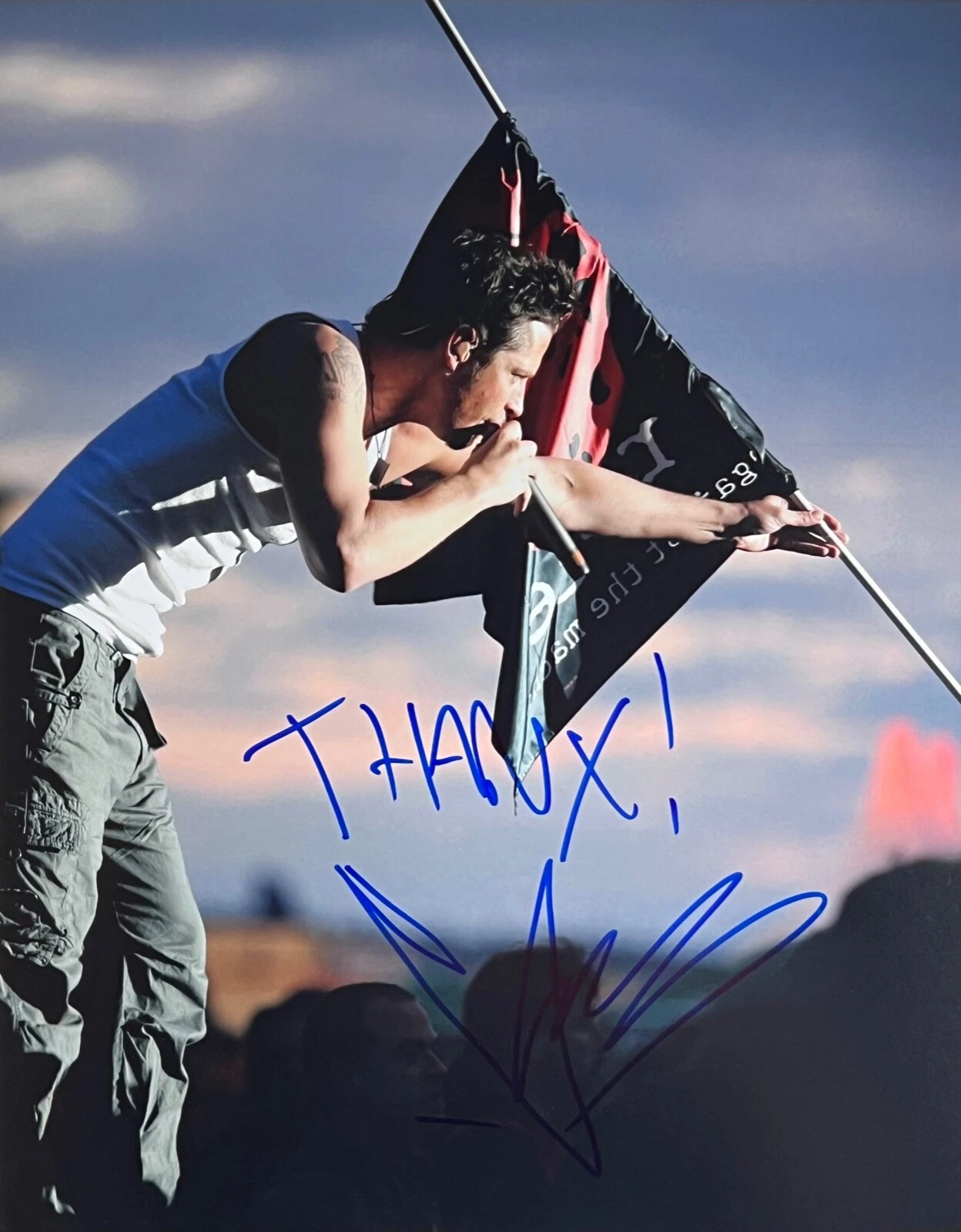 CHRIS CORNELL AUDIOSLAVE SOUNDGARDEN TOD SIGNED AUTOGRAPH 11×14 W BECKETT PROOF COLLECTIBLE MEMORABILIA