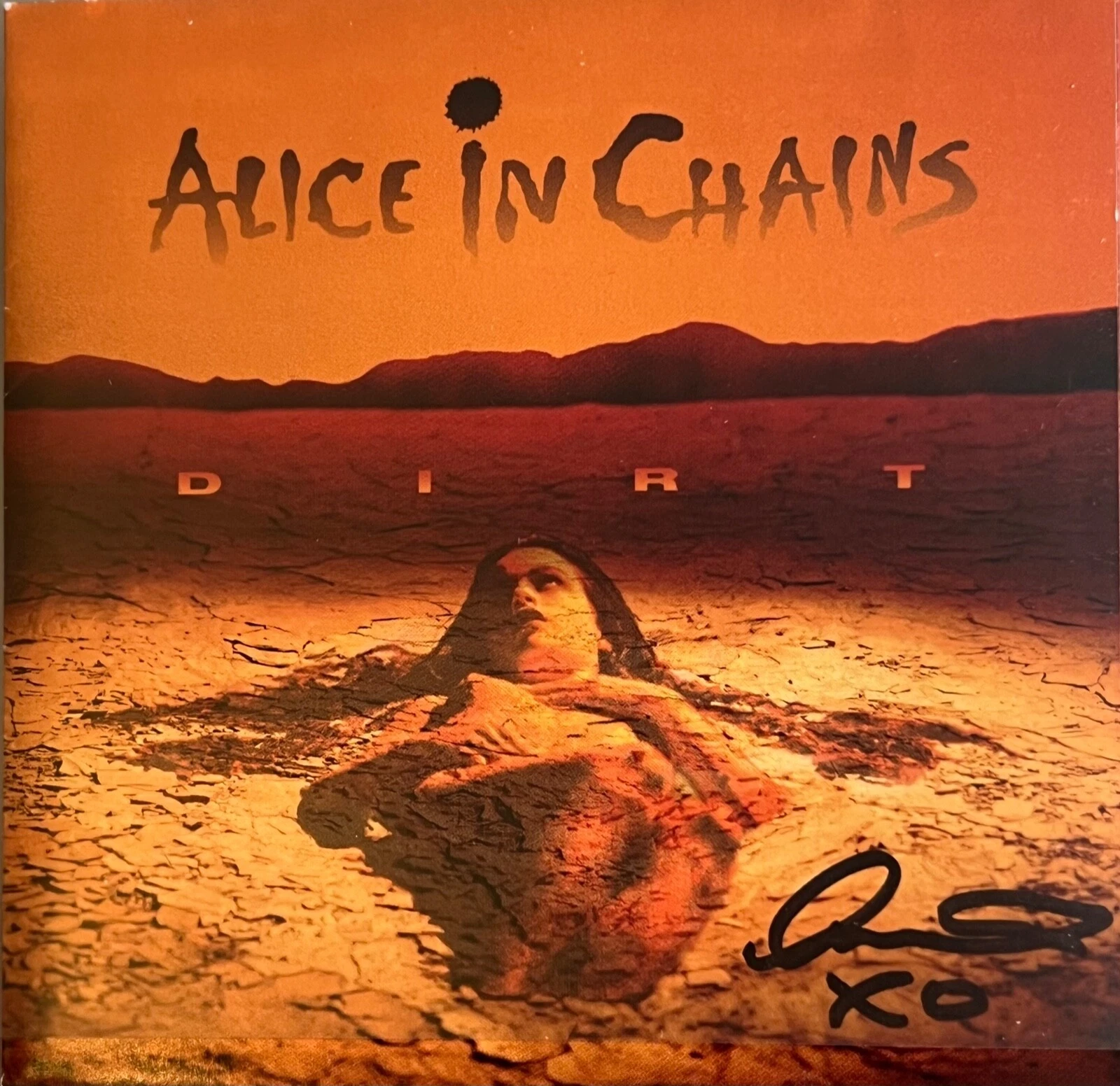 Alice In Chains SIGNED Auto DIRT CD Cover by cover model Mariah O'Brien w COA