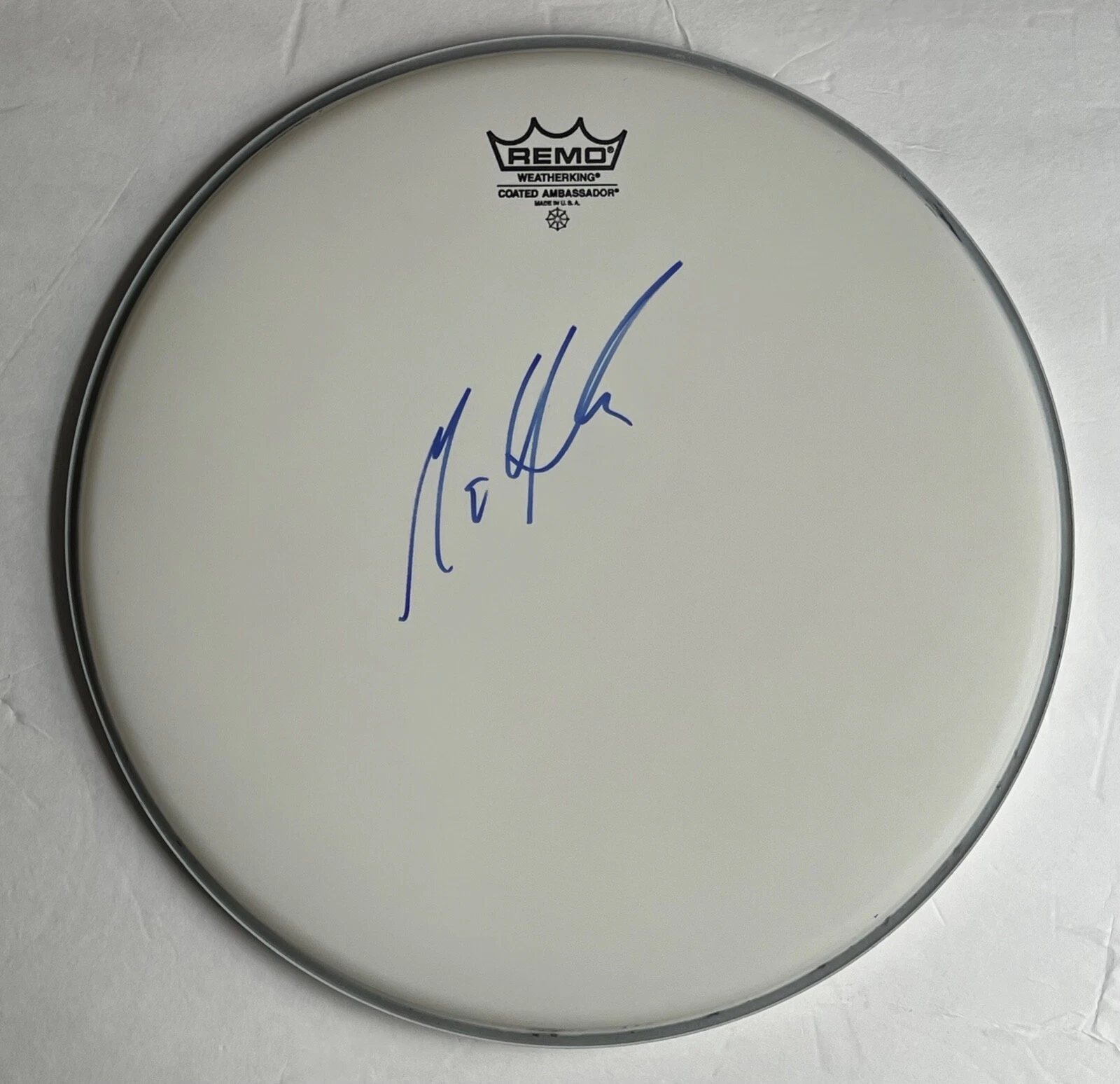 Matt Cameron - Pearl Jam / Soundgarden - Drummer - SIGNED Drumhead PROOF COA