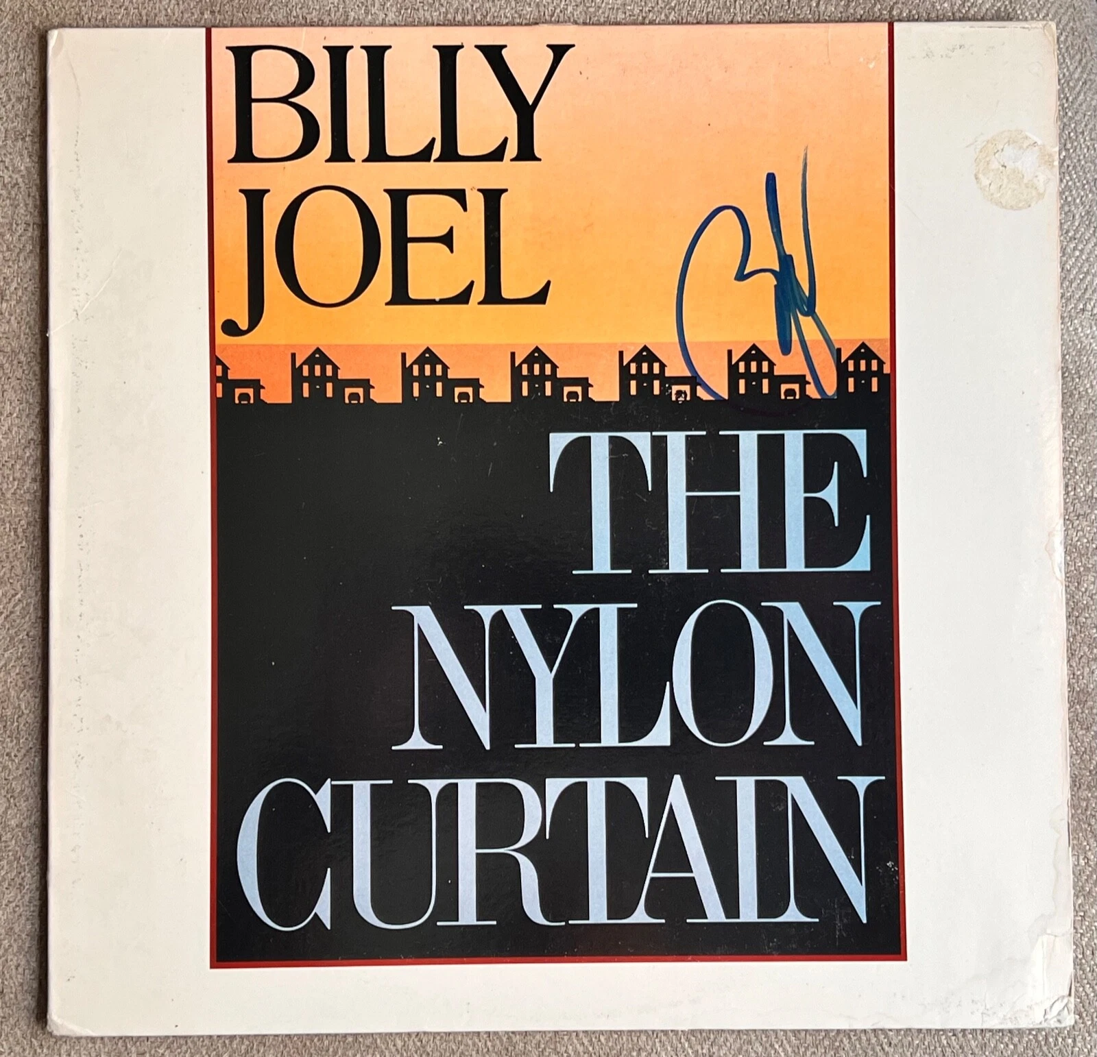 Billy Joel Autographed SIGNED The Nylon Curtain Record Vinyl LP Pianoman Beckett