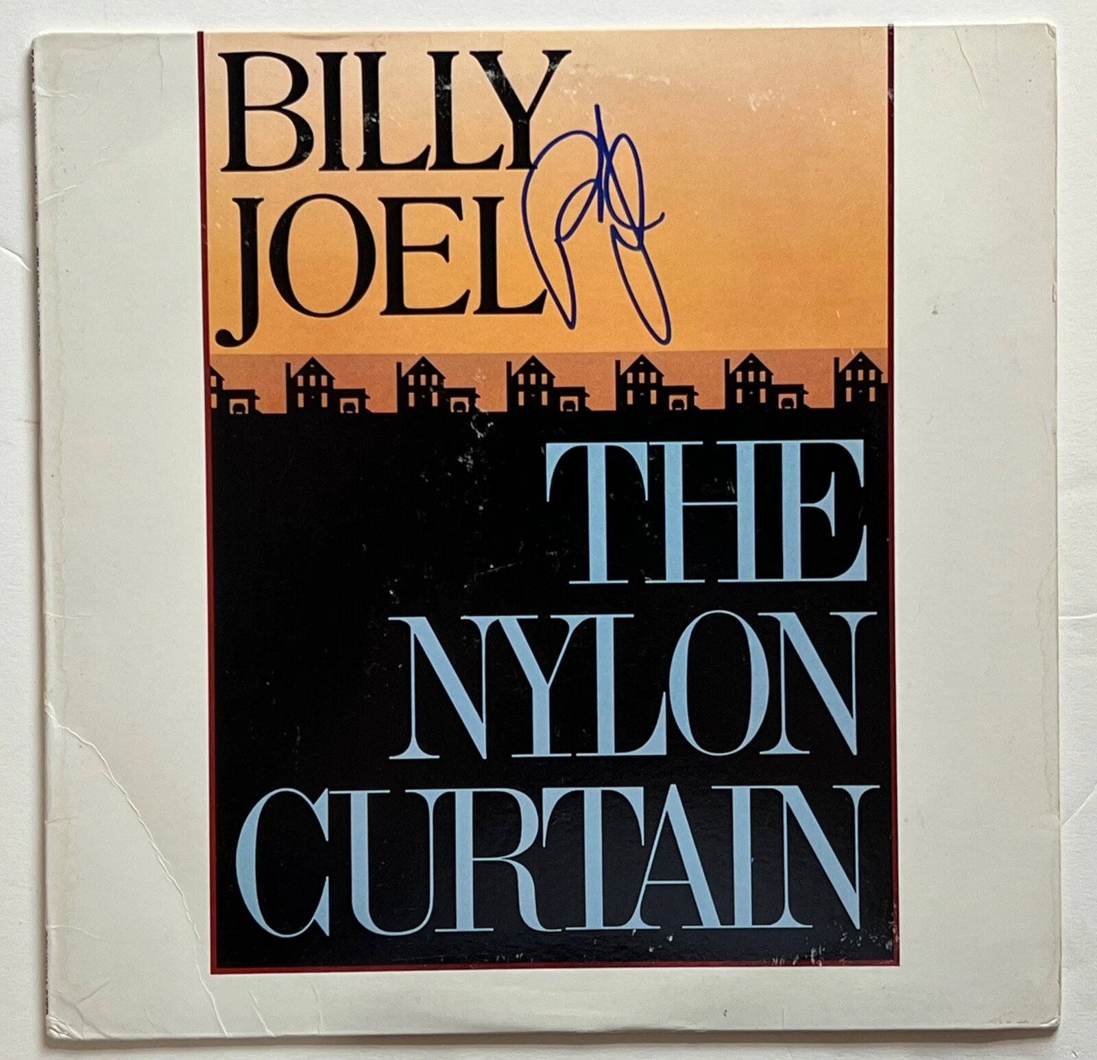 Billy Joel Autographed SIGNED The Nylon Curtain Record Vinyl LP Pianoman w JSA