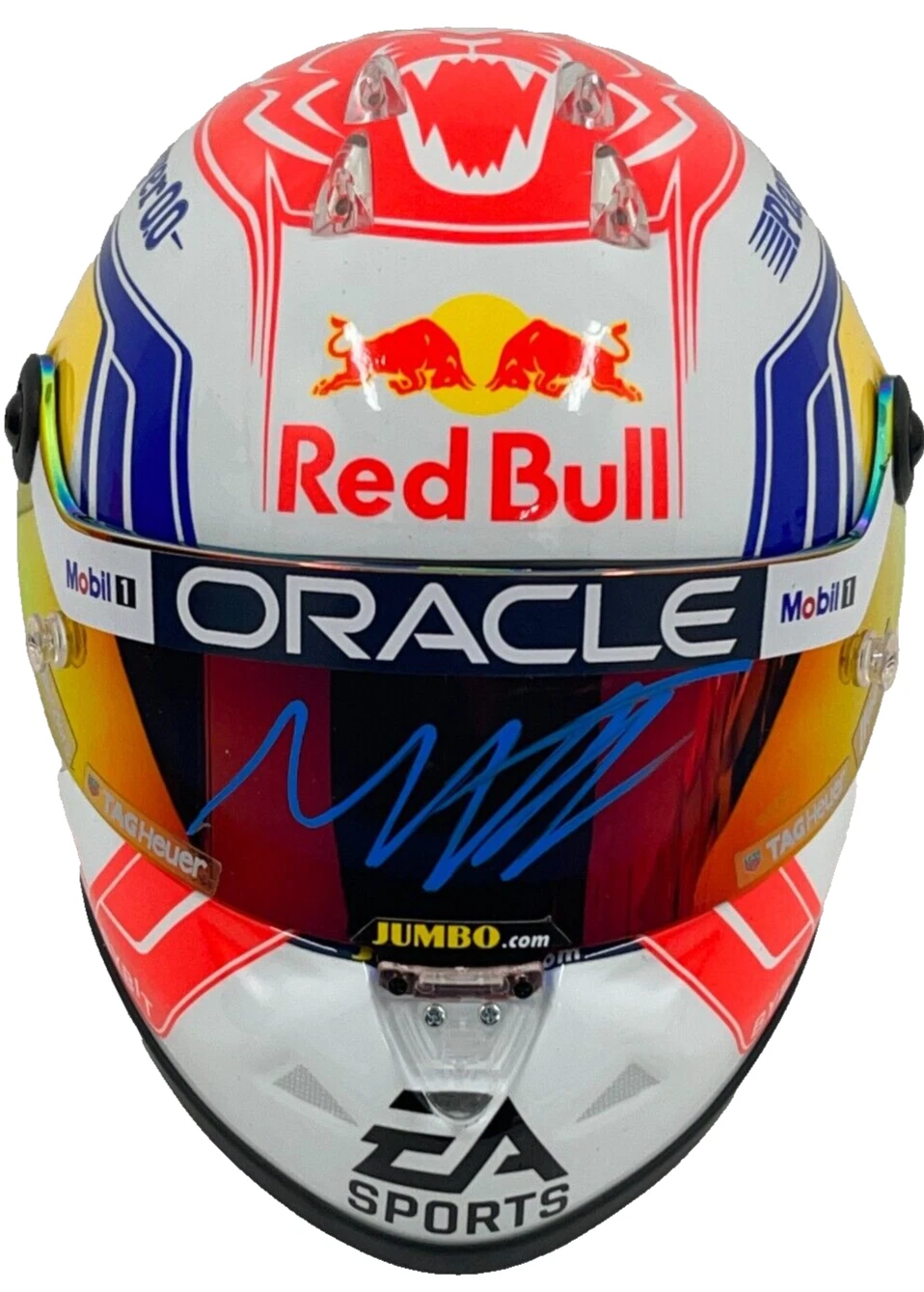 Max Verstappen Signed F1 1:2 Helmet Season 2023 Authentic Autograph Beckett LOA