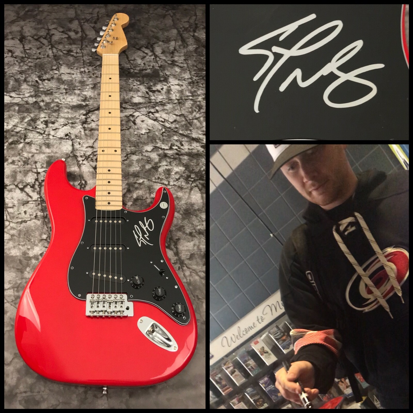 GFA This is It Country Star * SCOTTY McCREERY * Signed Electric Guitar PROOF COA