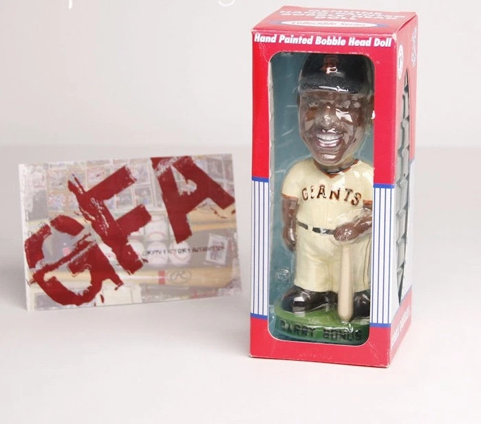 Barry Bonds *San Francisco Giants* Hand Painted Bobblehead Doll NEW in Box COA