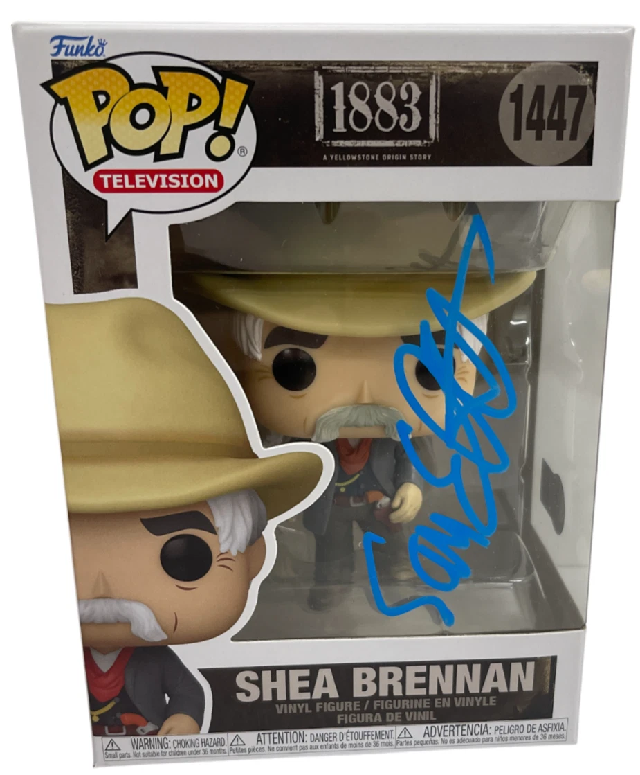Sam Elliott Signed Shea Brennan Funko 1883 Yellowstone Autograph Beckett