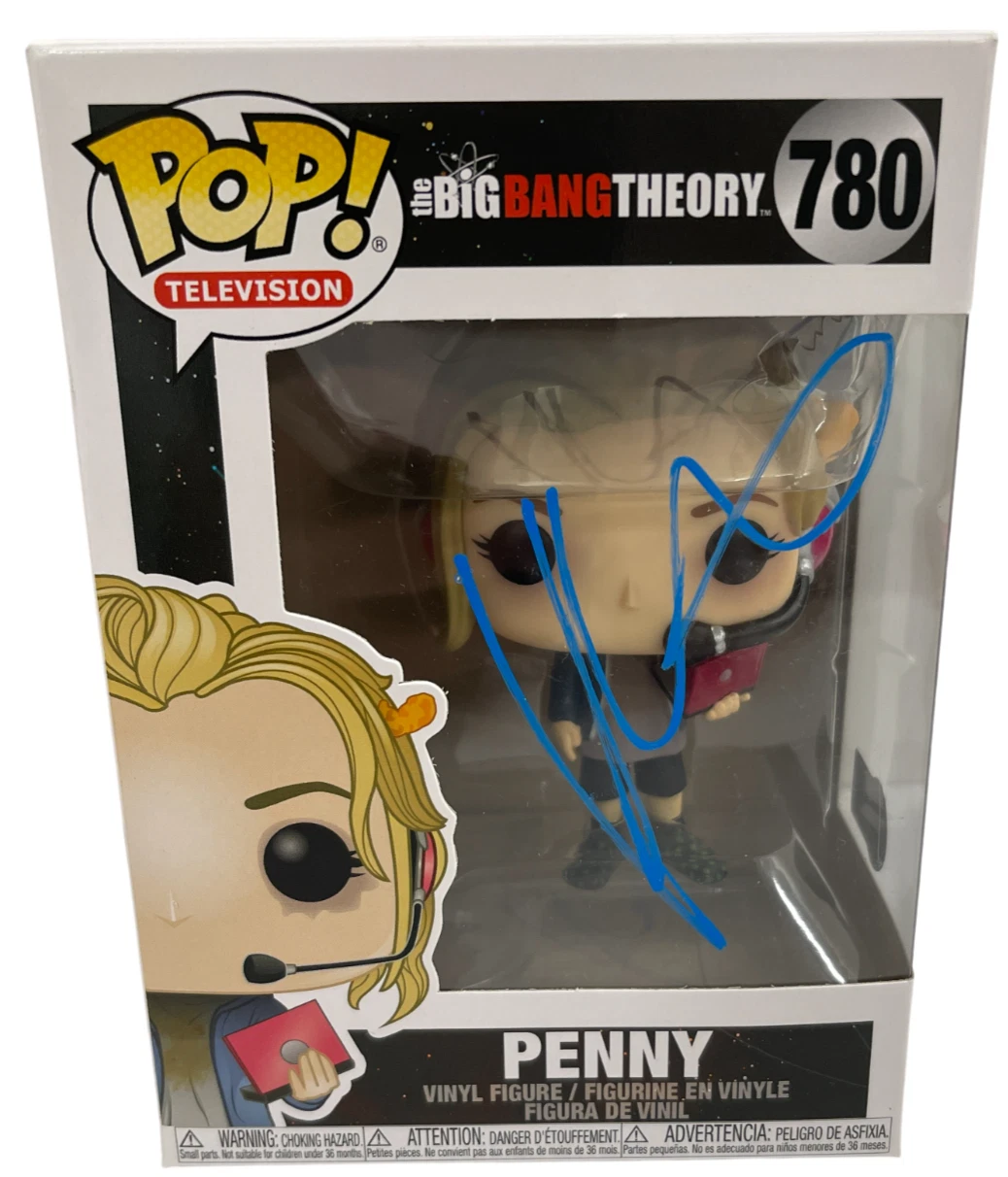 Kaley Cuoco Signed Penny Funko Big Bang Theory Authentic Autograph Beckett