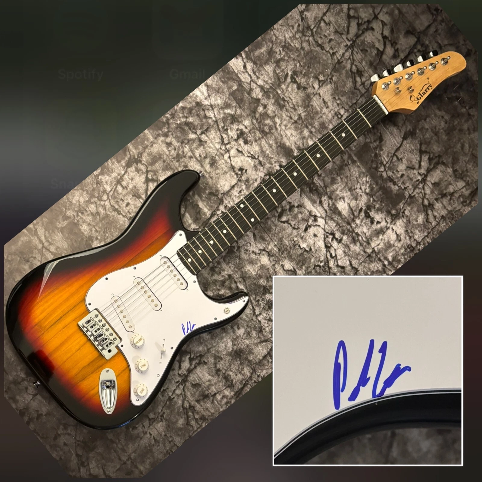 GFA The Story So Far Band  * PARKER CANNON *  Signed Electric Guitar P7 COA