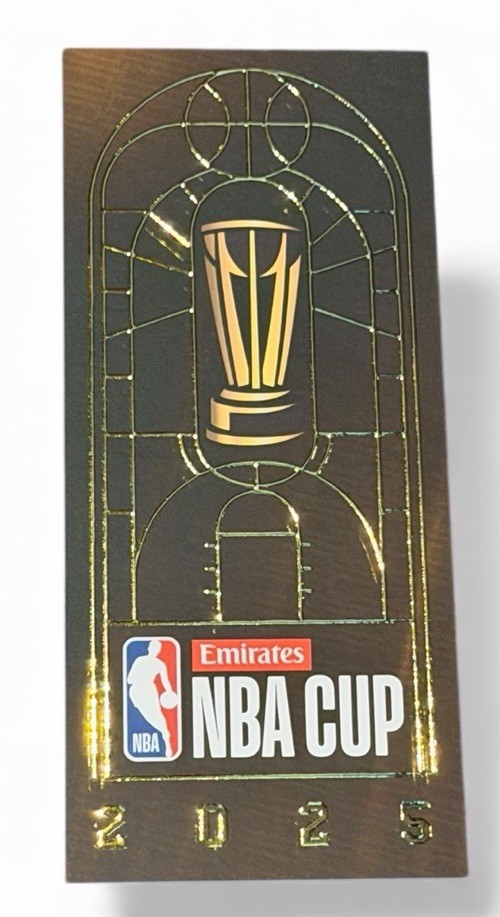 NBA Cup Final Las Vegas Commemorative Ticket 2025 12/16/2025 Knicks Spurs Mint