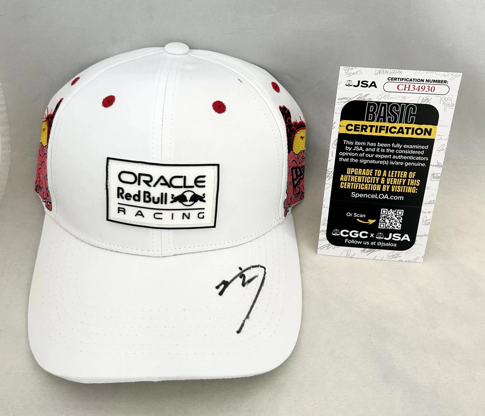 Yuki Tsunoda Signed Hat Red Bull 23025 Japanese GP F1 JSA COA