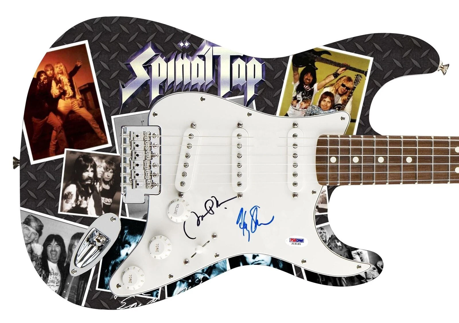 This Is Spinal Tap Signed Autographed Movie Photo Graphics Guitar PSA