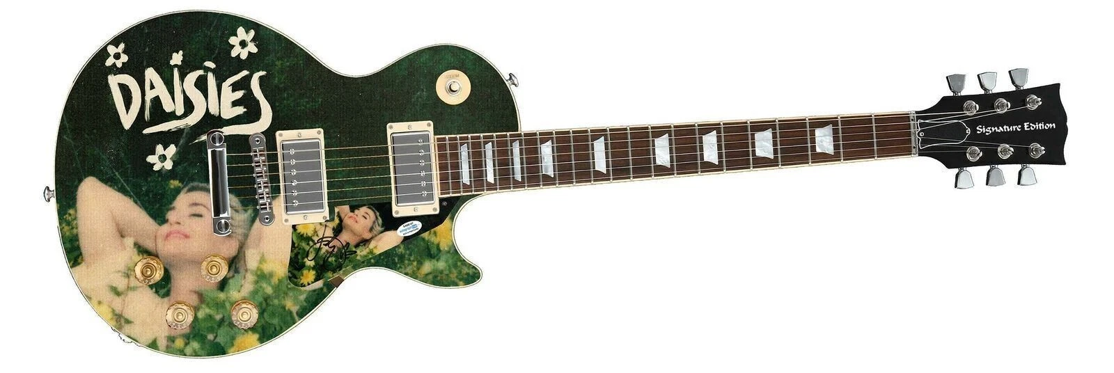 Katy Perry Signed Autographed Daisies Lp Album cd Photo Guitar ACOA