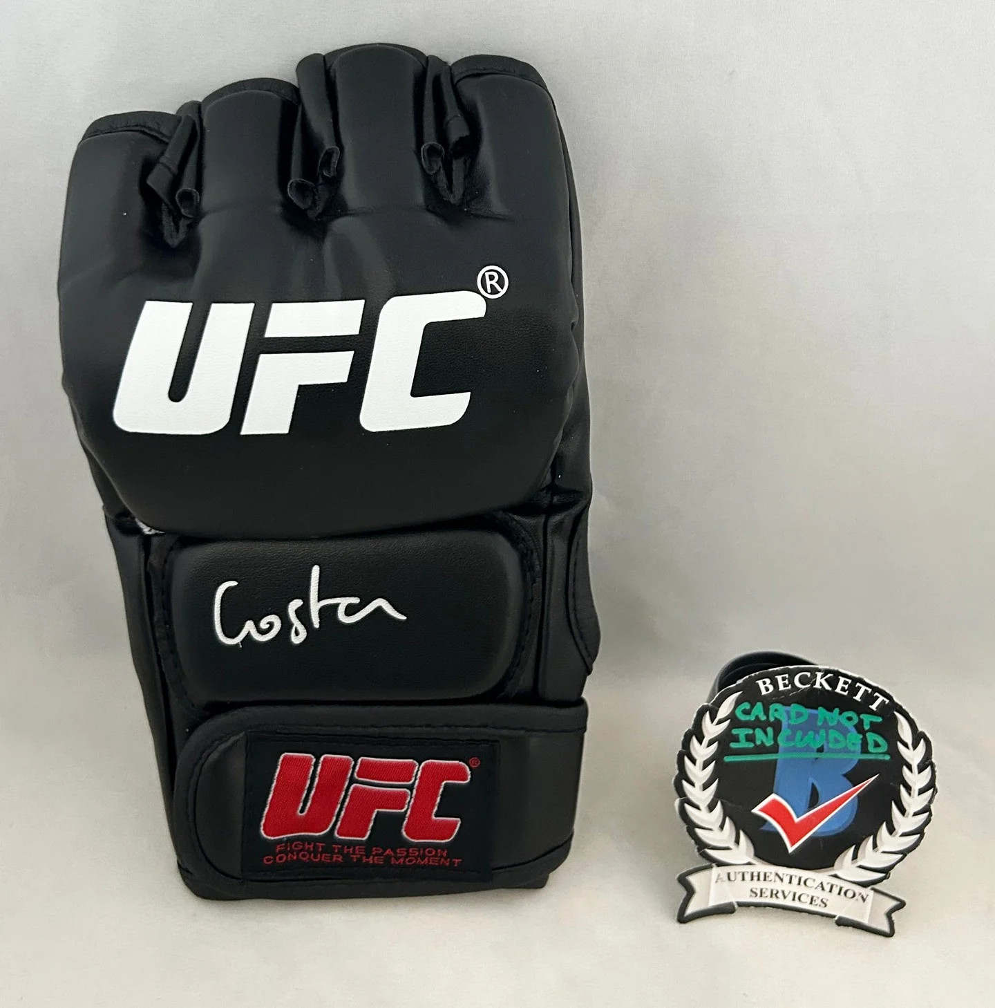 Paulo Costa Signed UFC Glove MMA Beckett BAS COA