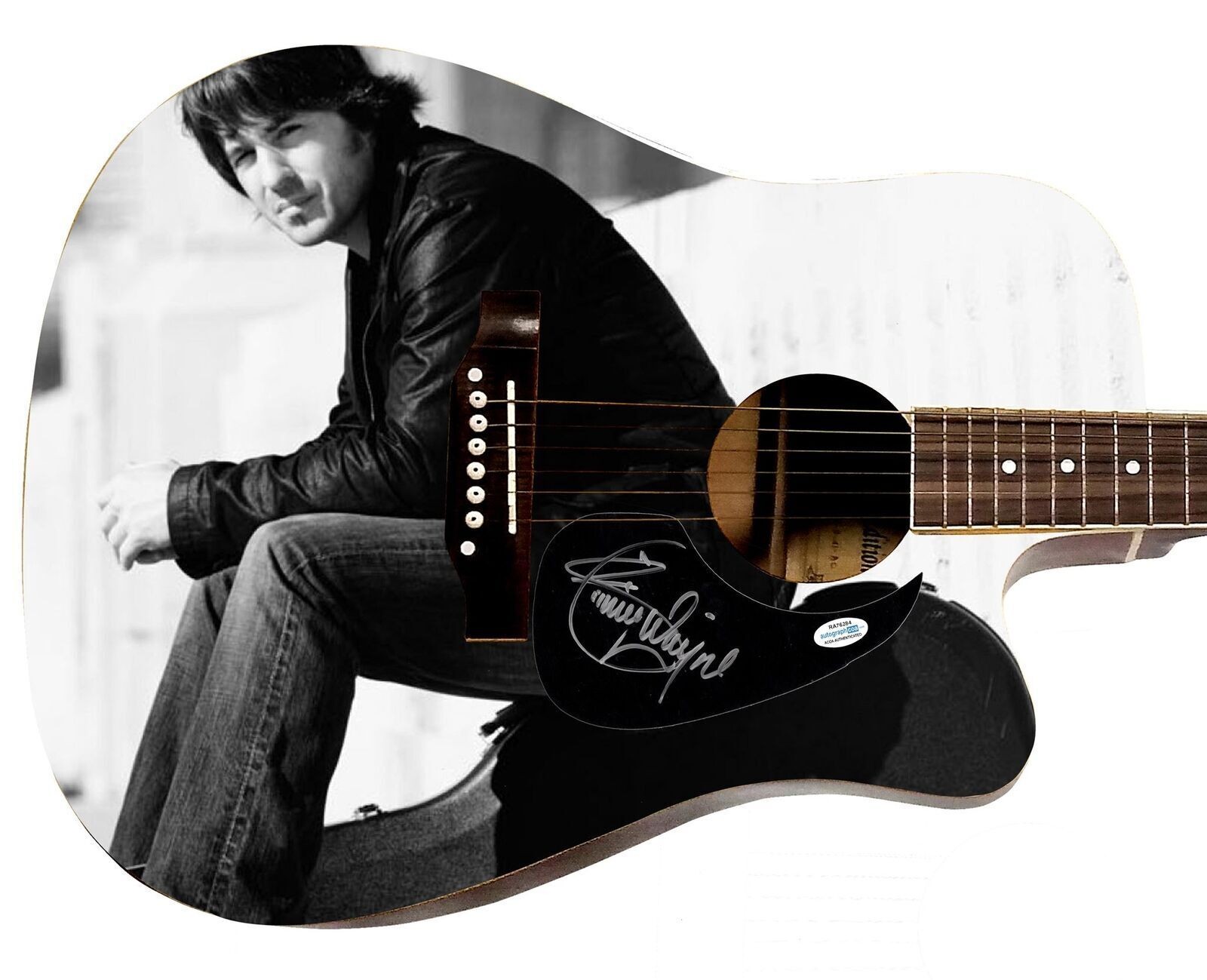 Jimmy Wayne Signed Custom Graphics 1/1 Acoustic Guitar ACOA