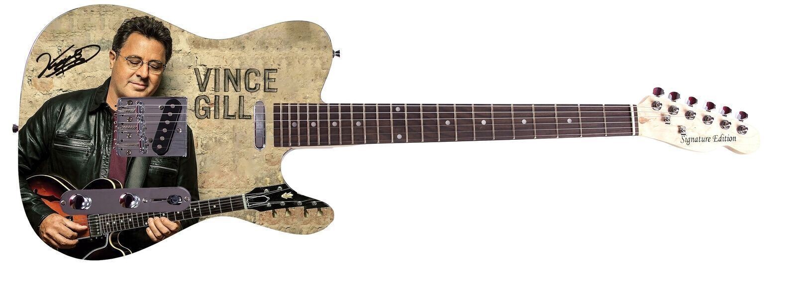 Vince Gill Signed Autographed Album LP CD Graphics Photo Guitar ACOA