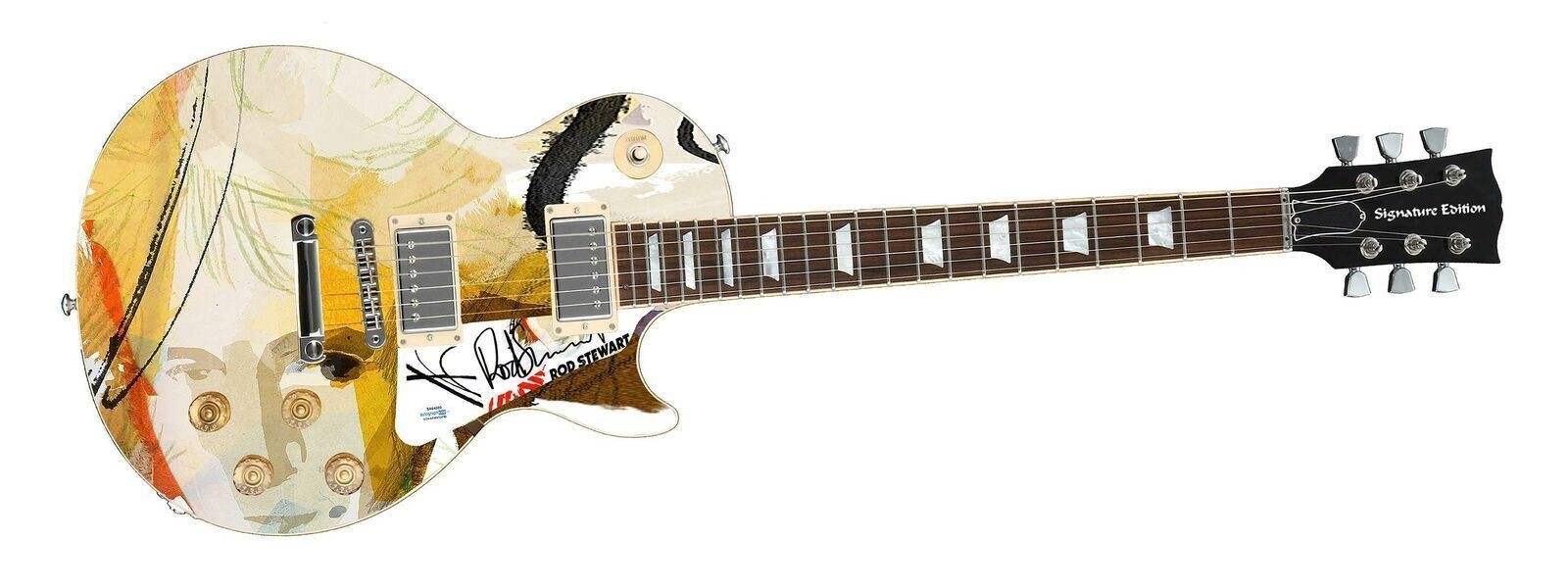 Rod Stewart Signed Album Lp Cd Photo Guitar ACOA