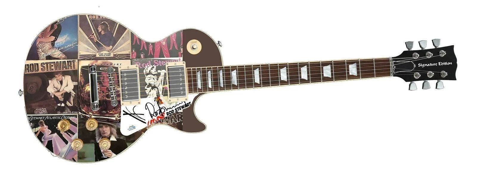 Rod Stewart Signed Album Lp Cd Photo Guitar ACOA