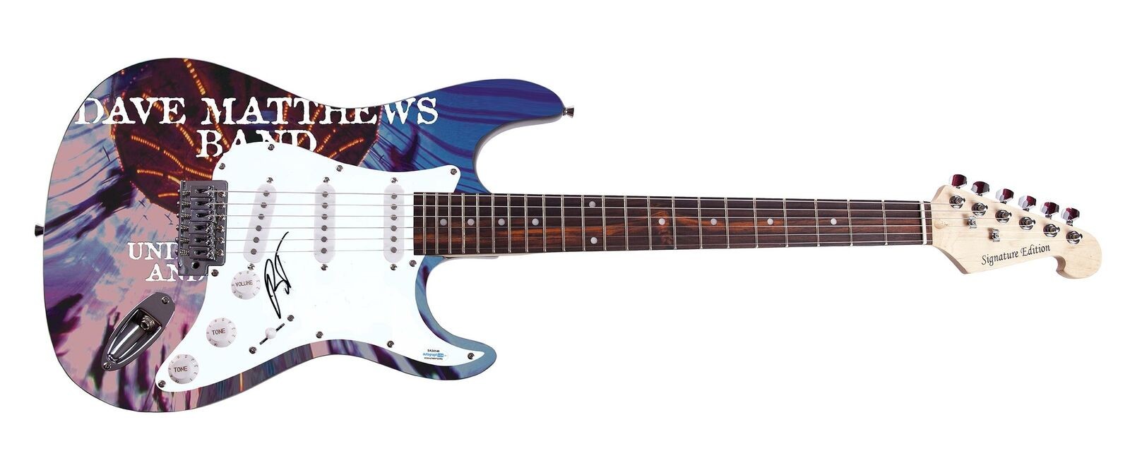 Dave Matthews Band Boyd Tinsley Autographed Under The Table & Dreaming Lp cd Gui