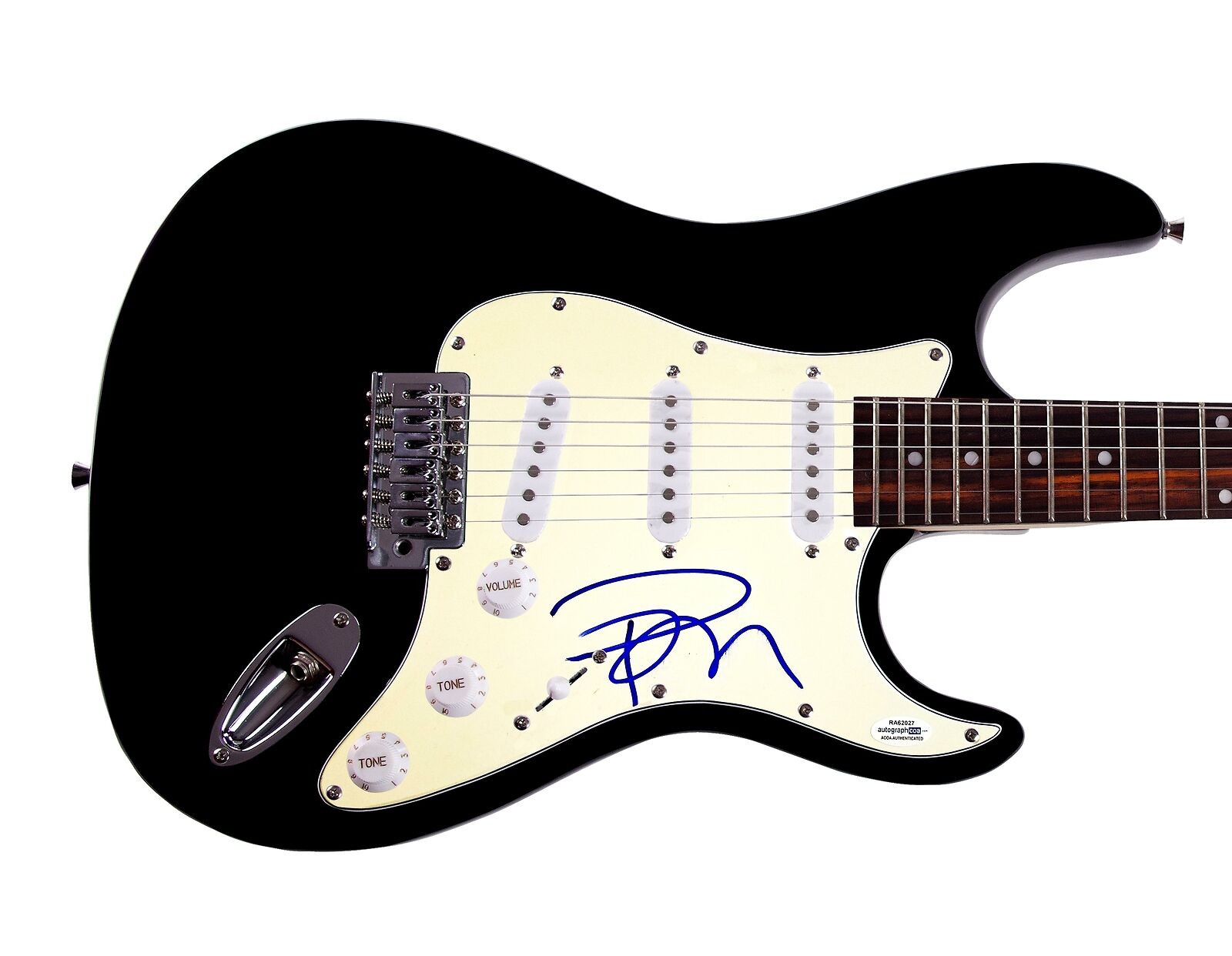 Pamela Anderson Signed Autographed Guitar ACOA