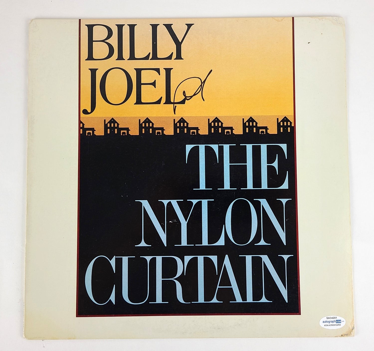 Billy Joel Signed Autographed The Nylon Curtain Album LP Vinyl ACOA ACOA