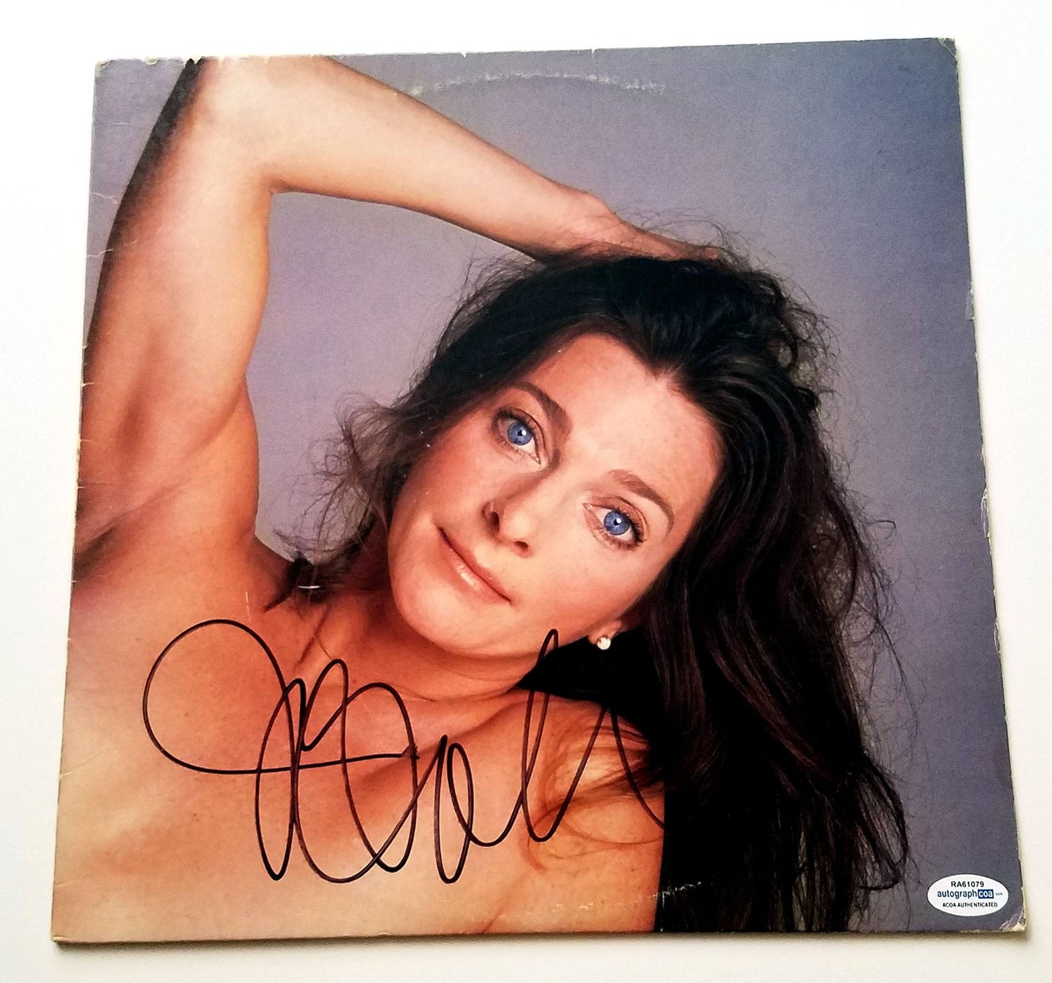 Judy Collins Autographed Signed Album Cover LP ACOA