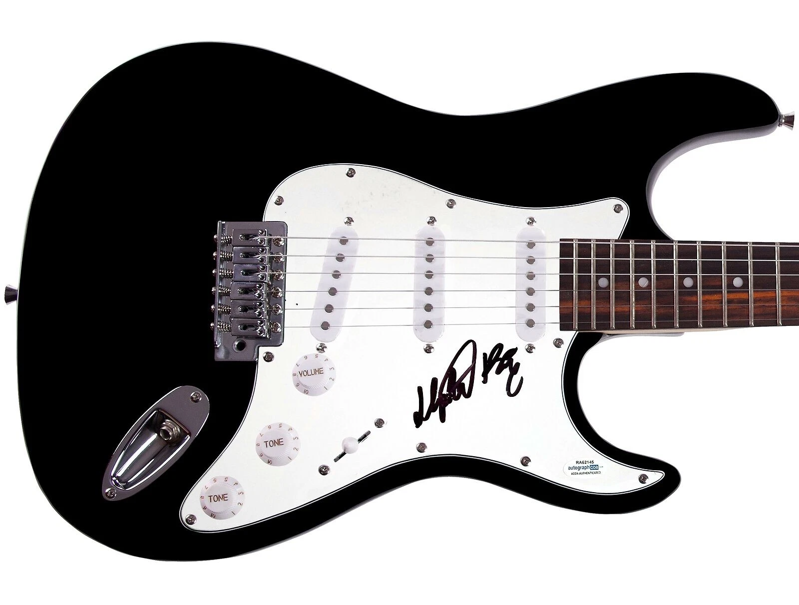 Stephen King Signed Autographed Guitar ACOA