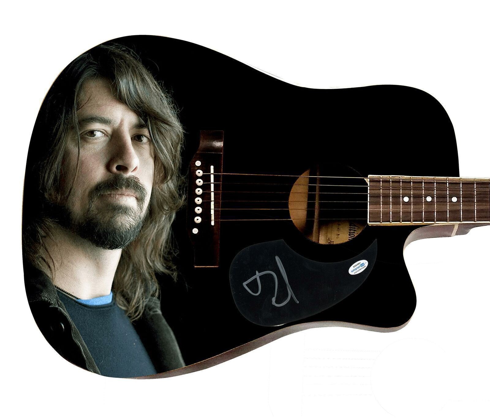 Dave Grohl Signed Autographed Acoustic Graphics Guitar ACOA ACOA