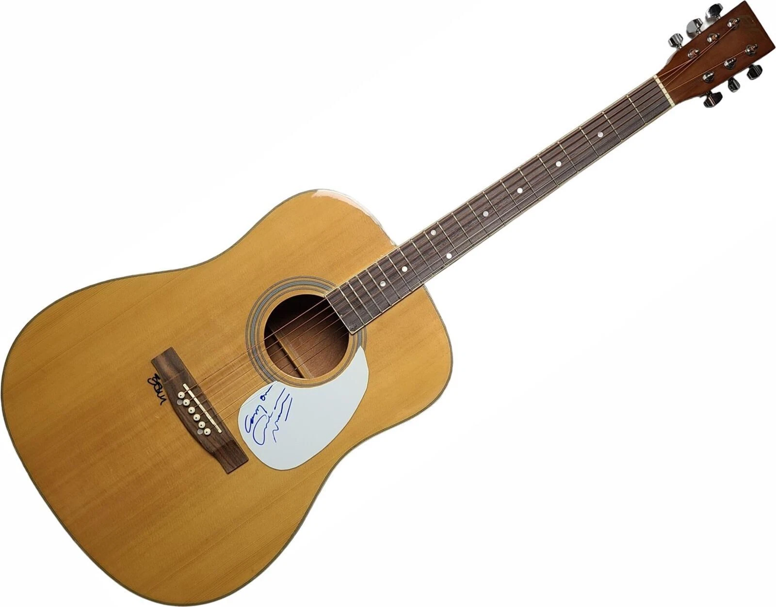 Graham Nash & Stephen Stills of Crosby/Stills/Nash/Young Autographed Guitar