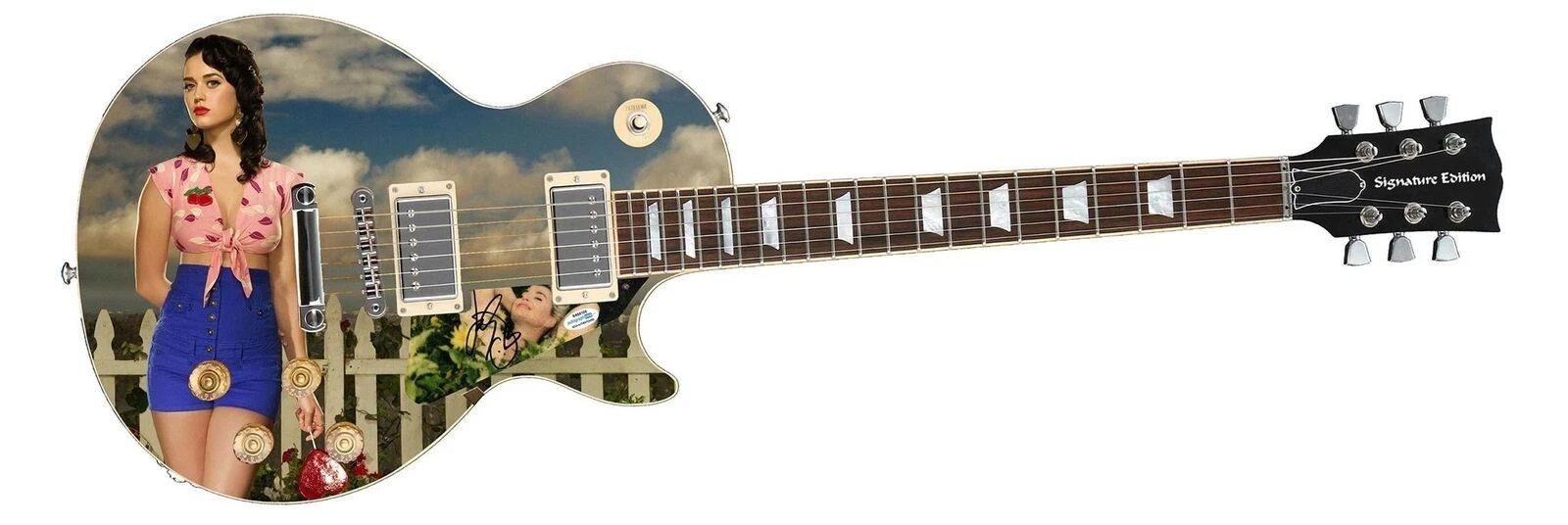 Katy Perry Signed Autographed Lp Album cd Photo Guitar ACOA