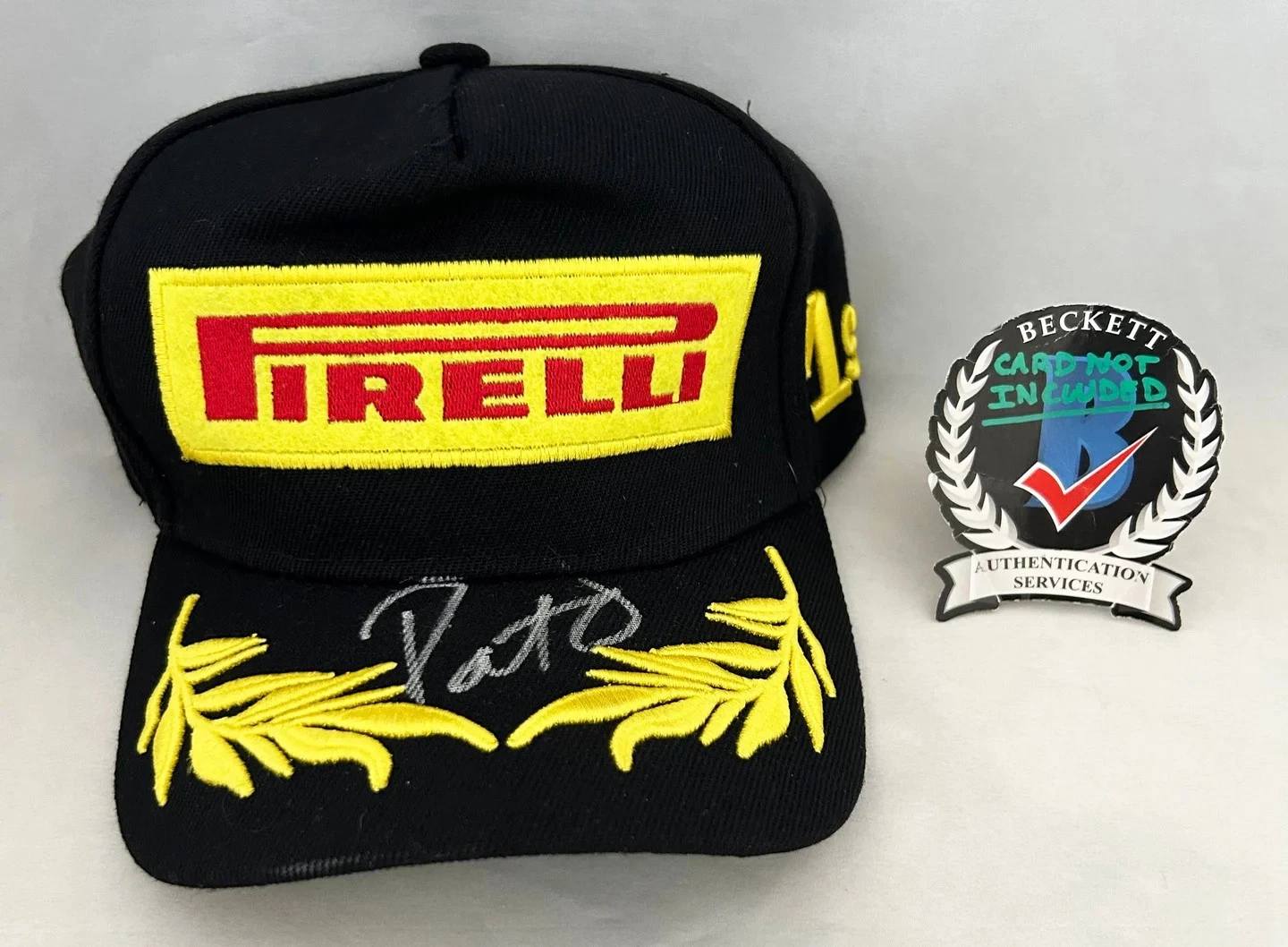 Pato O'Ward Signed Hat Pirelli McLaren Beckett BAS COA
