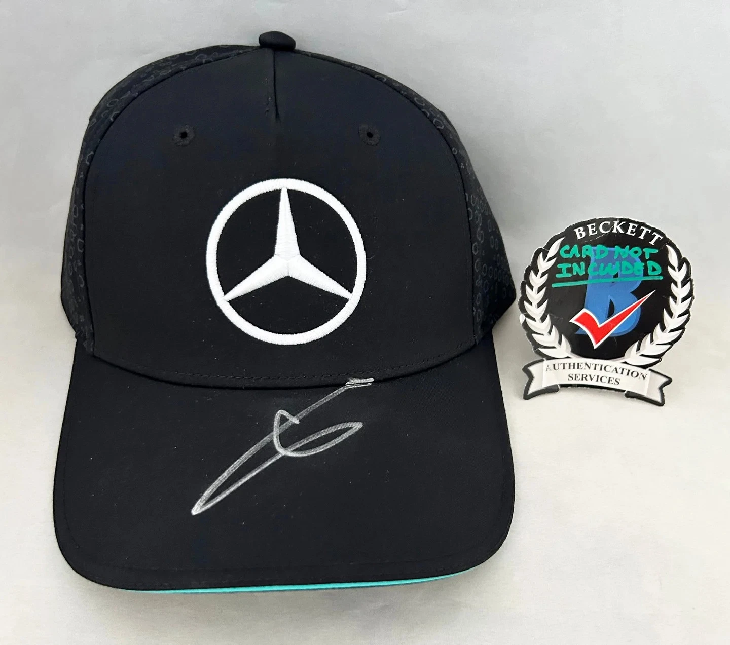 Toto Wolff Signed Hat Mercedes Formula 1 F1 Beckett BAS COA