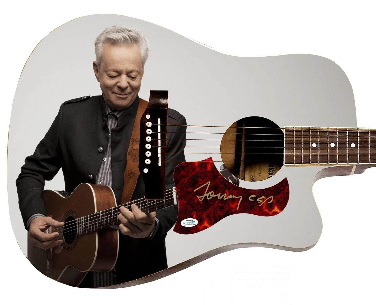 Tommy Emmanuel Signed Custom Graphics 1/1 Acoustic Guitar ACOA