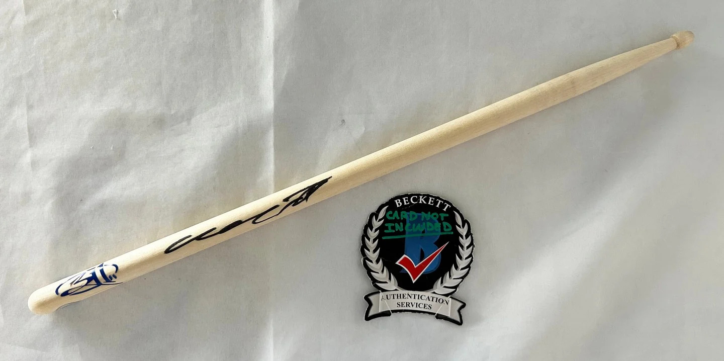 Chad Sexton Signed Drumstick 311 Band Beckett BAS COA