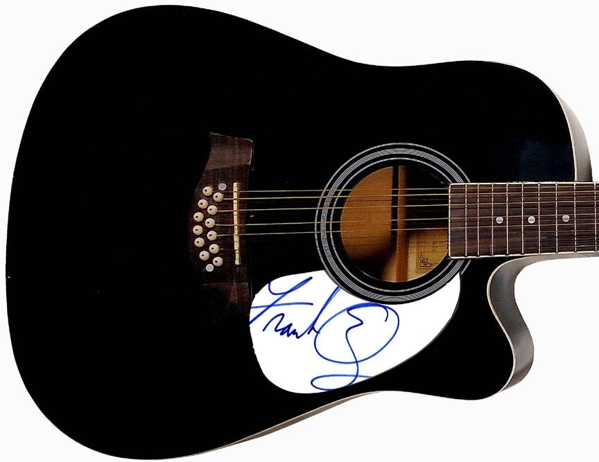 Frank Oz Signed Muppets Autographed Acoustic Guitar