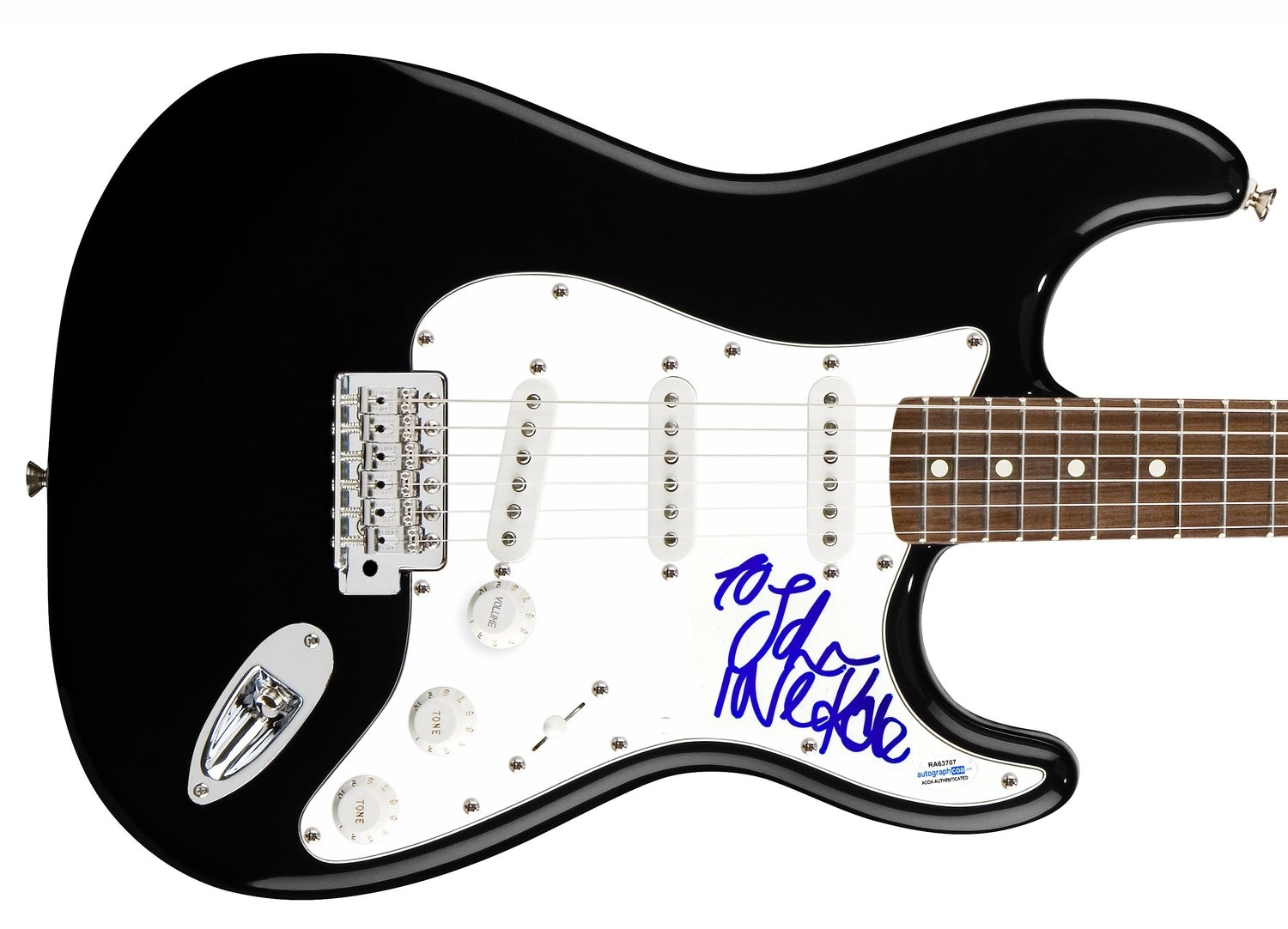 Kate Nash Signed Autographed Guitar ACOA