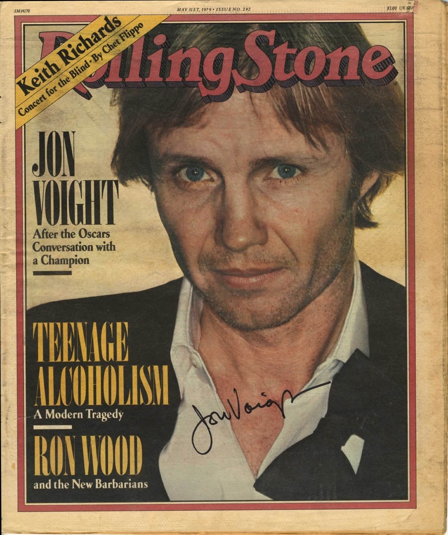 Jon Voight Signed Autographed May 31 79 Rolling Stone Mag RD