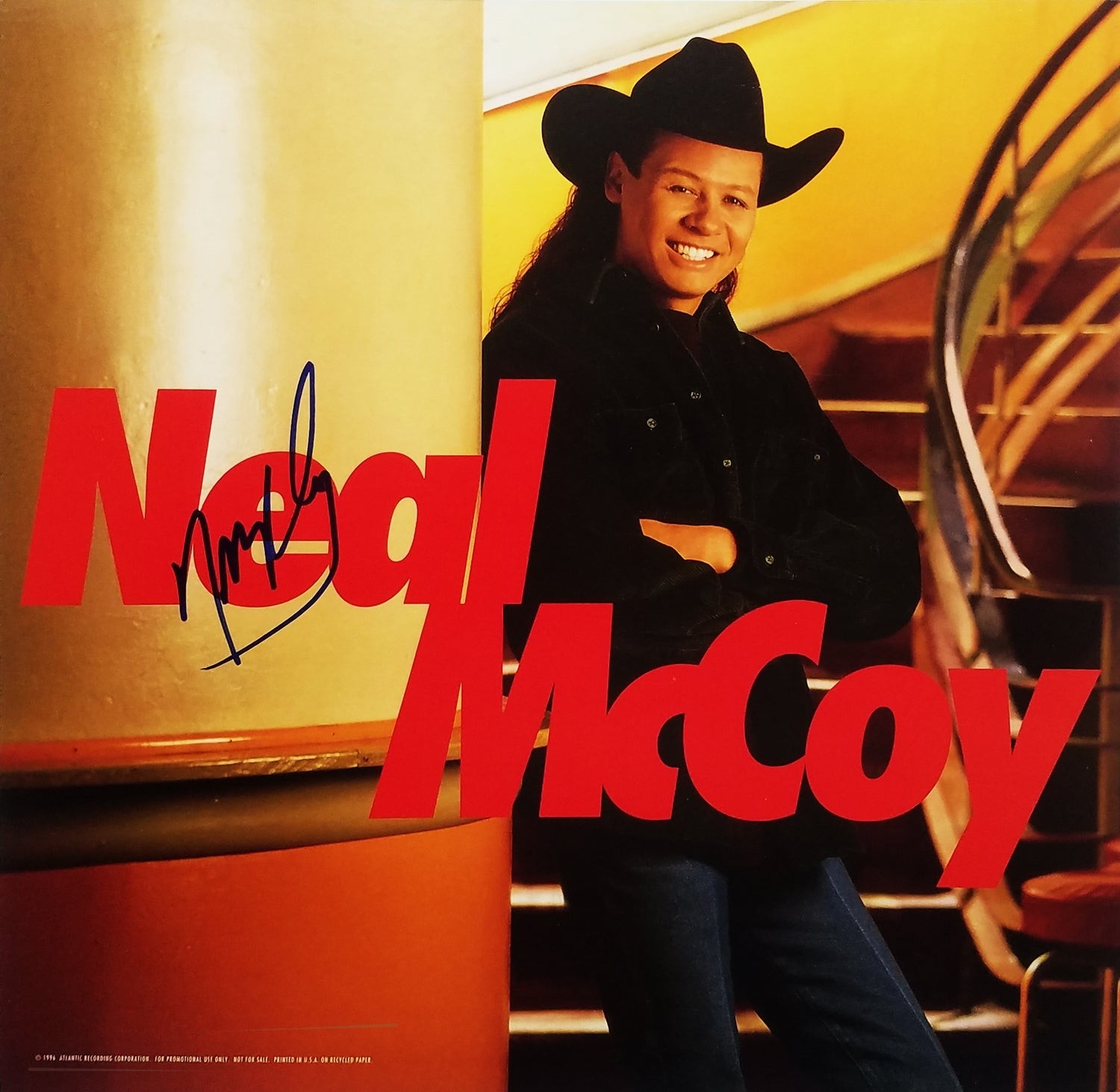 Neal McCoy Signed Autographed Record Album LP