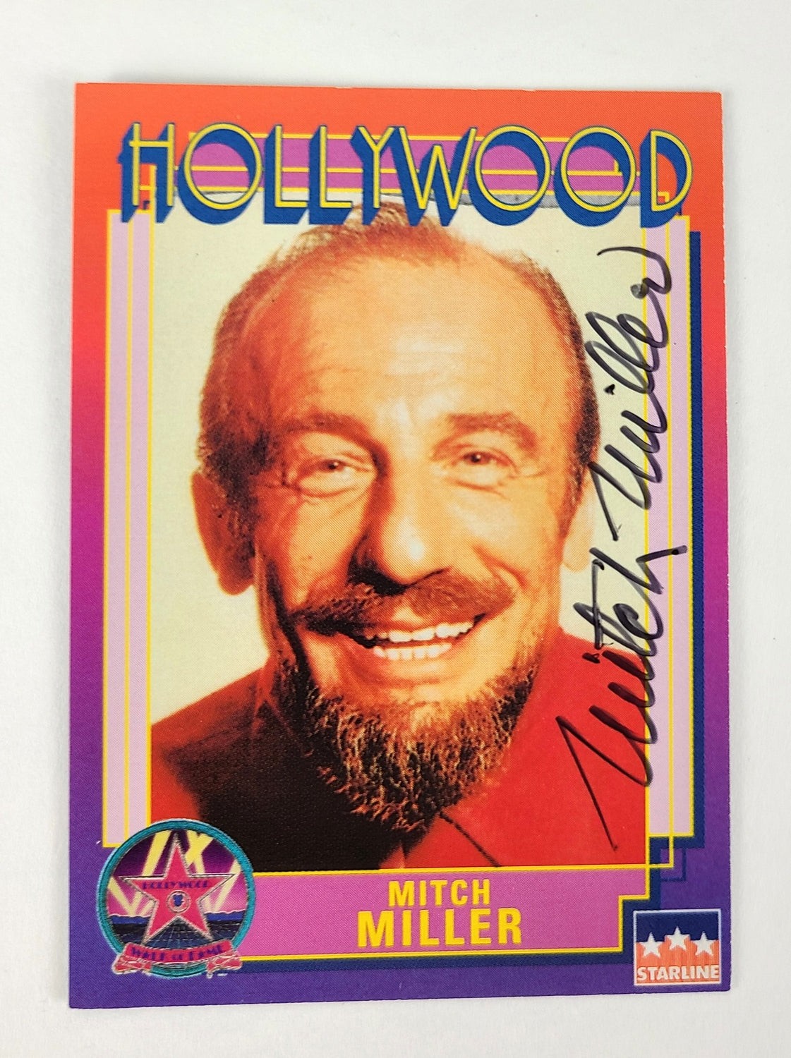 Mitch Miller Signed Autographed Trading Card ACOA
