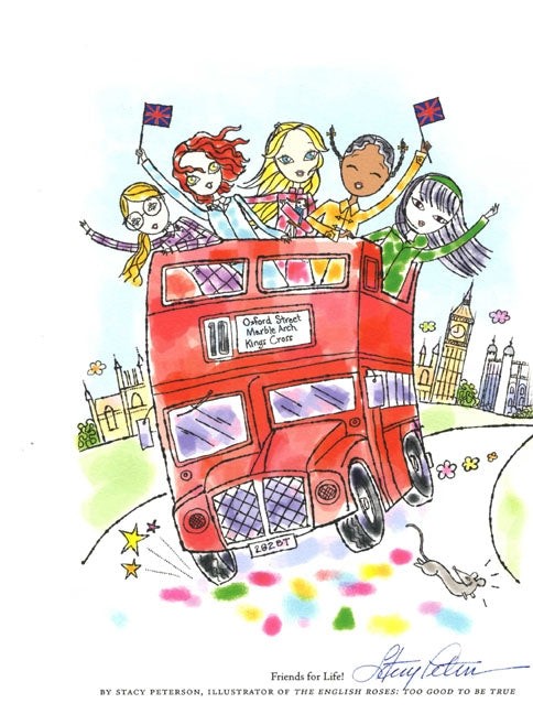 Stacy Peterson Signed Madonna The English Roses Boxset