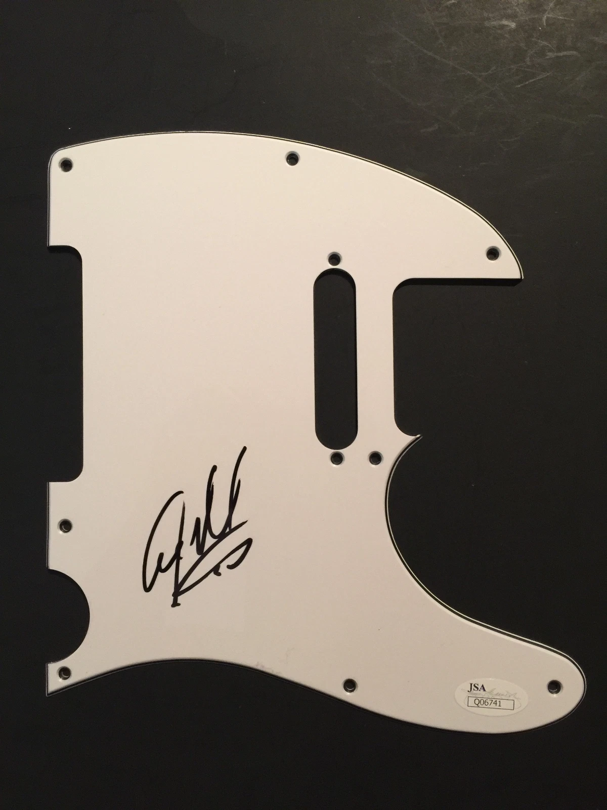 Steven Adler Guns n Roses Autograph Signed Guitar Pickguard JSA