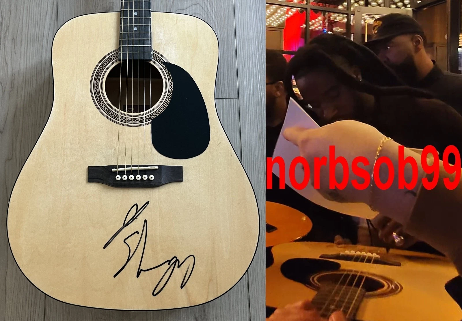 SHABOOZEY SIGNED AUTOGRAPH 41